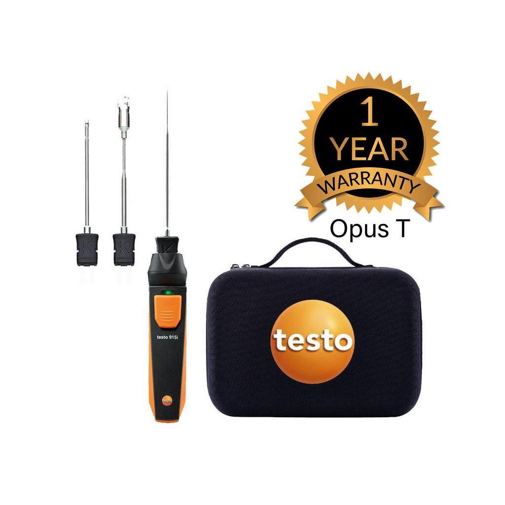 testo 915i temperature kit Thermometer with temperature probes and