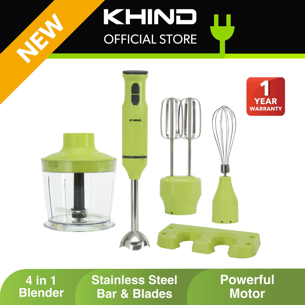 KHIND Hand Blender BH600AS Shopee Malaysia