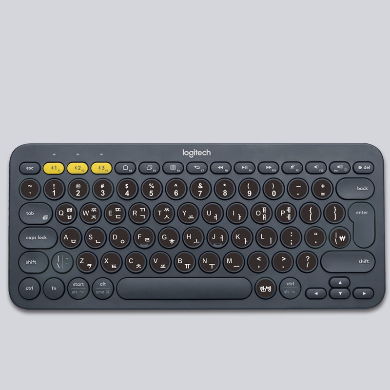 Korean Keyboard Stickers Korean Letter Film Laptop Desktop Computer