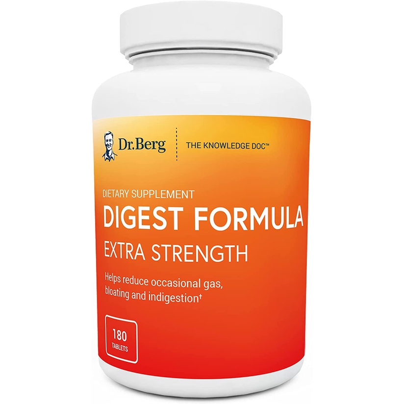Dr. Berg's Digest Formula Extra Strength Contains Both Apple Cider