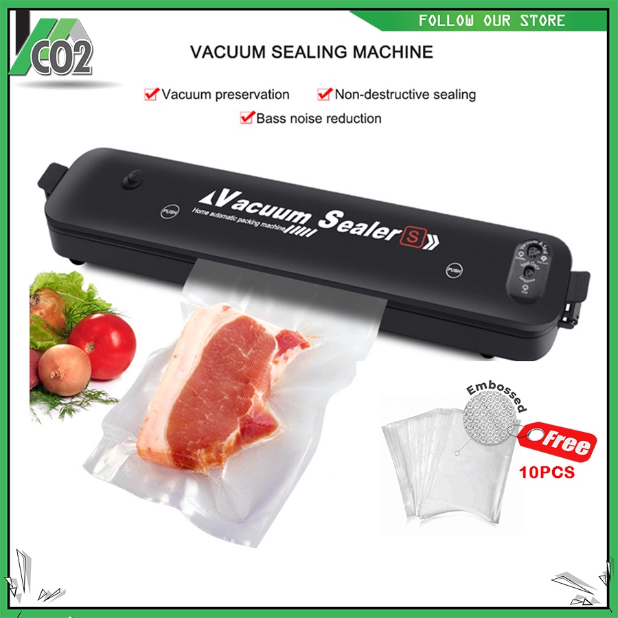 Sealer Kitchen Automatic Vacuum Seal Fresh Food Saver Vacuum Sealer