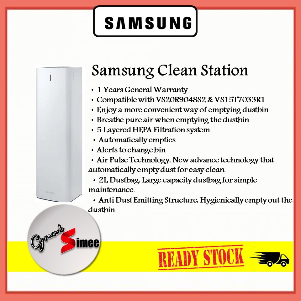 Samsung Clean Station (Jet 90, Jet 75, Jet 70, Jet 60) VCASAE90B/ME