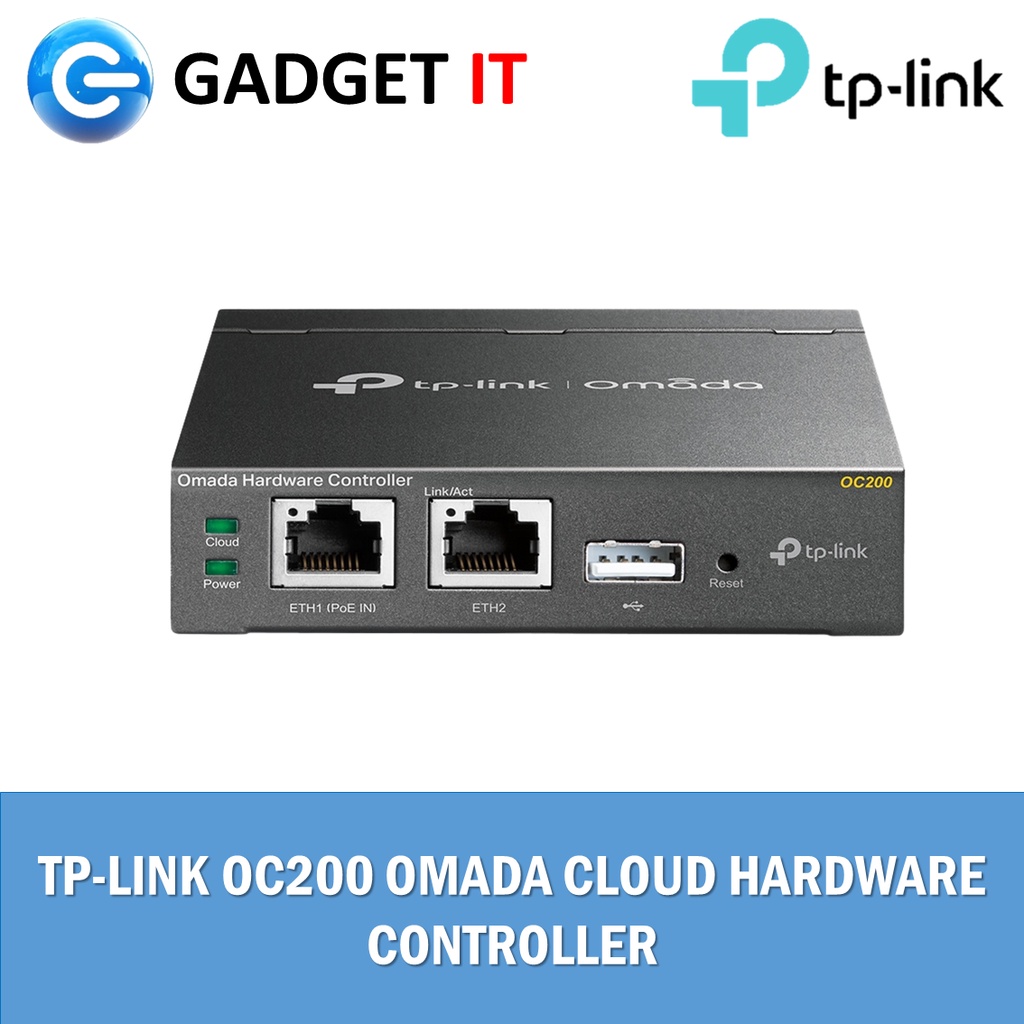 TP-LINK OC200 OMADA CLOUD HARDWARE CONTROLLER (CT-TPL-OC200) | Shopee