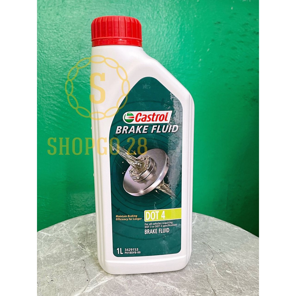 CASTROL BRAKE FLUID DOT 4 (1L) Shopee Malaysia
