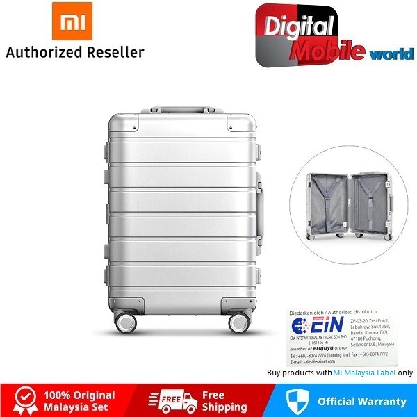 Xiaomi Metal Carryon Luggage 20" Inch ( Xiaomi Global Official Product