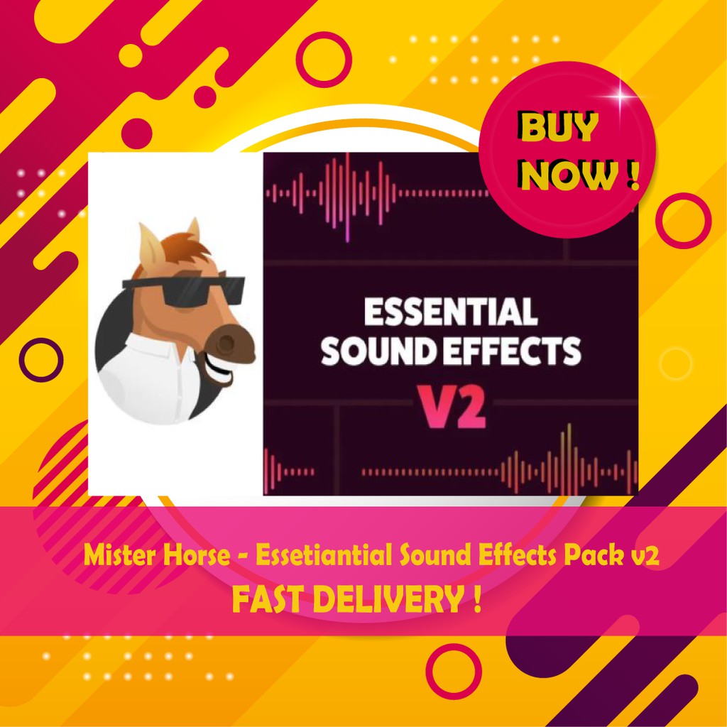 Mister Horse Essential Sound Effects Library V2 Shopee Malaysia