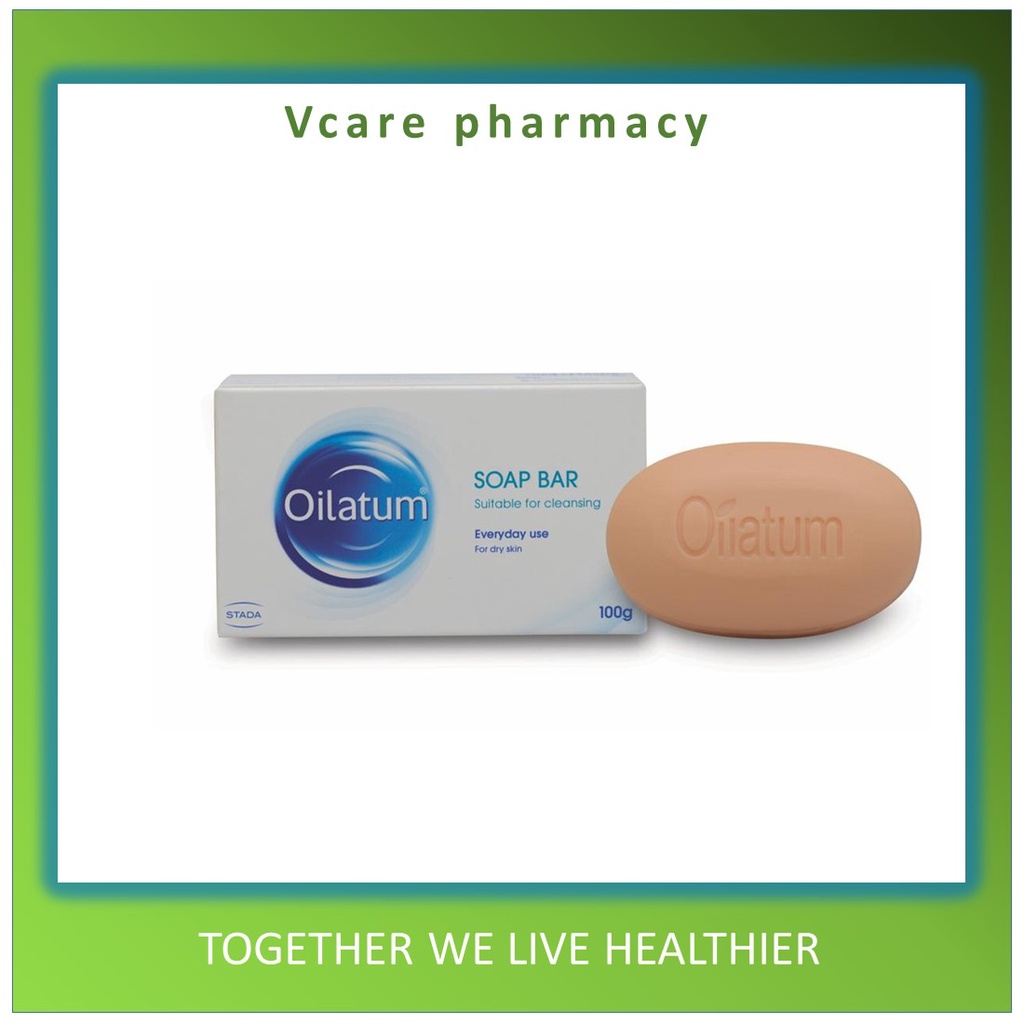 OILATUM SOAP BAR 100G ( 1 soap or 3 soaps) STADA Shopee Malaysia