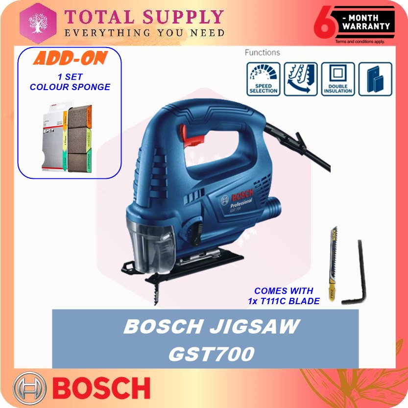 GST700 BOSCH 500W JIGSAW SPECIAL SET GST 700 PROFESSIONAL / JIG SAW