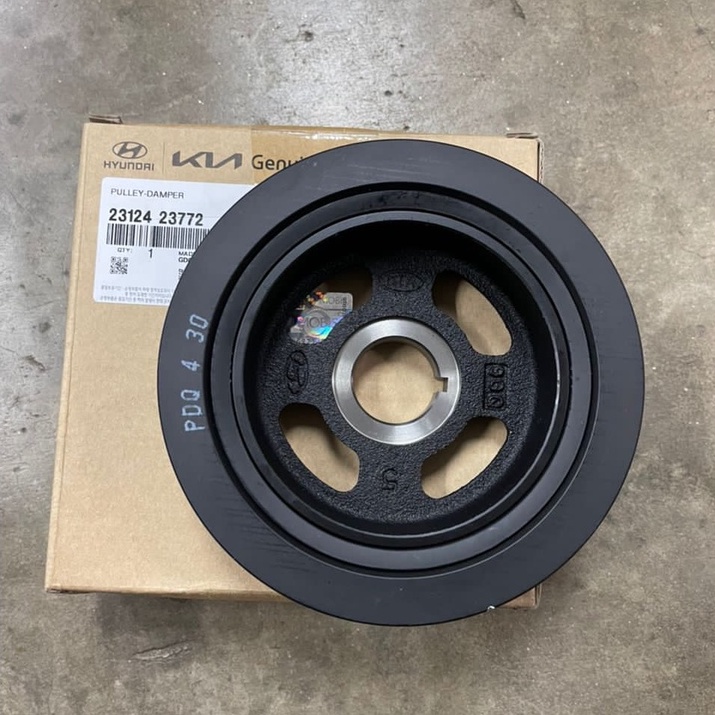 CRANKSHAFT PULLEY / CRANK SHAFT DAMPER (GENUINE PARTS) NAZA CITRA