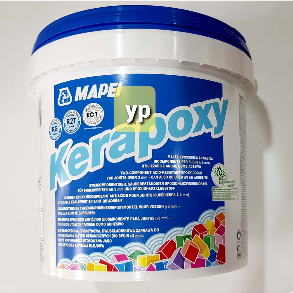 MAPEI KERAPOXY two component epoxy resin acid resistant epoxy grout 5