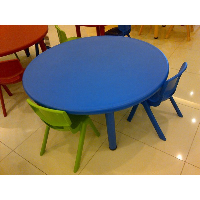 KINDERGARTEN TABLE (ROUND)TABLE ONLY Shopee Malaysia