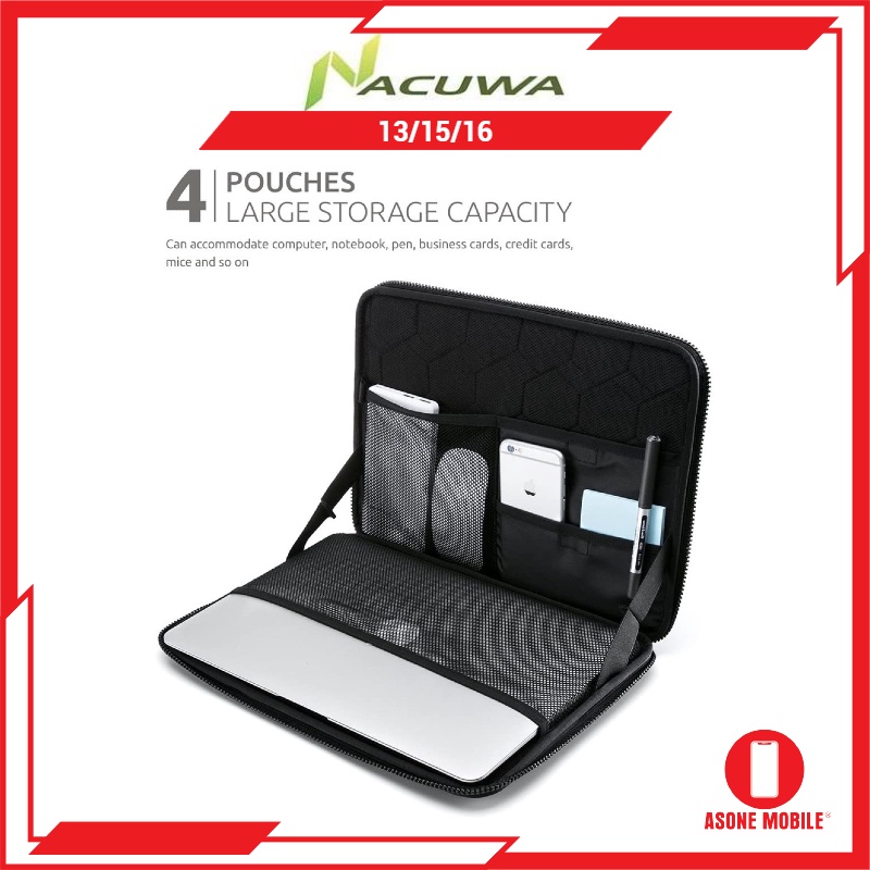 Nacuwa 360° Protective Laptop Sleeve for 13/15/16 Inch MacBook Pro M1