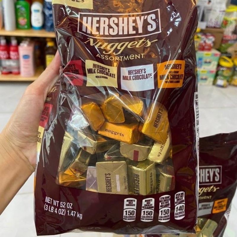 Hershey's Nuggets Chocolate 145 capsules 1.47kg Shopee Malaysia