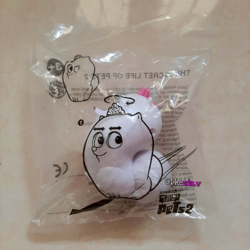Original Burger King The Secret Life Of Pets 2 Gidget Toy for Children