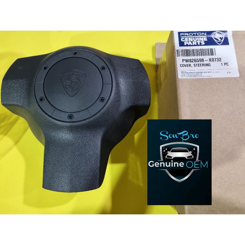 PROTON SAGA BLM (20082010) STEERING WHEEL HORN PAD COVER PW826598X0732 Shopee Malaysia