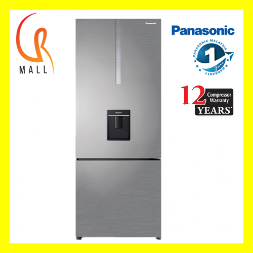 PANASONIC NRBX410WPMY 407L 2DOOR BOTTOM FREEZER REFRIGERATOR WITH