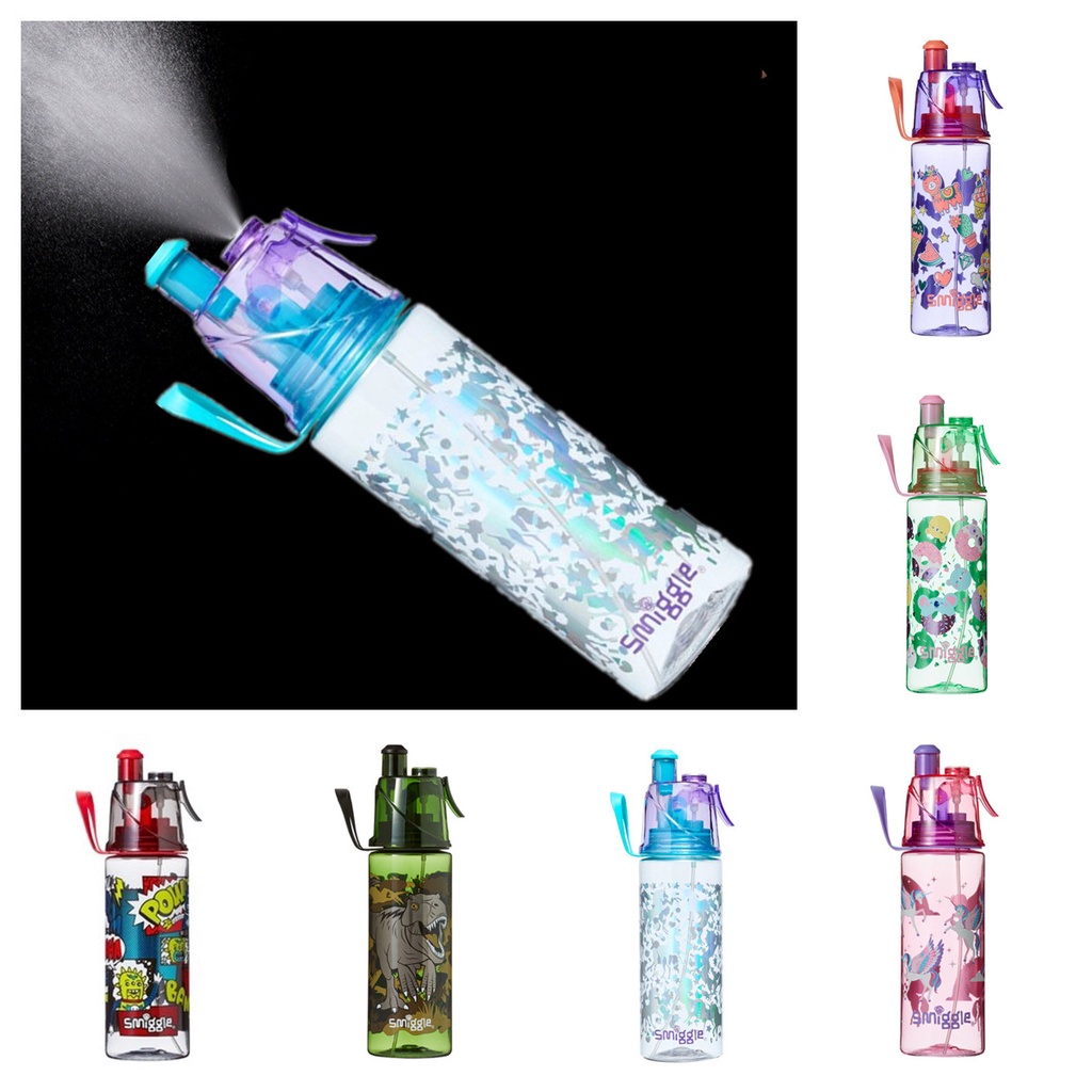 560ml Kids Water Bottle Mist Spray BPA Free Drinking Bottle Shopee Malaysia