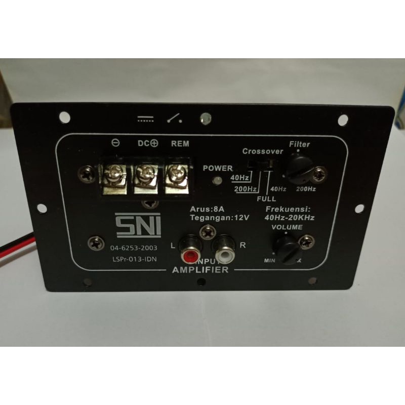 Power Amplifier 12 volt 350 Watts kit Active bastube Shopee Malaysia