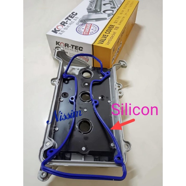 Valve Cover Kelisa,Kenari (Aluminium)(with gasket silicon atau rubber