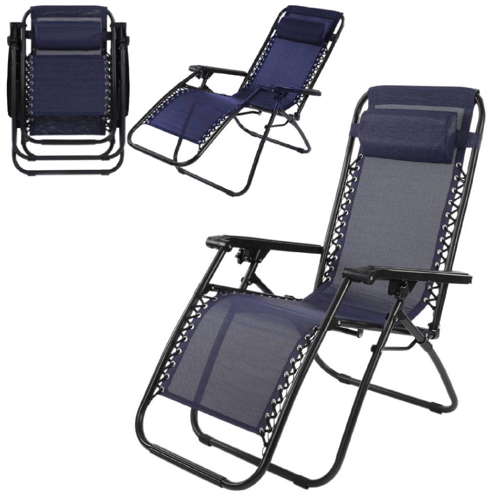 KERUSI MALAS / LAZY CHAIR ZERO GRAVITY FOLDABLE RECLINING CHAIR XXL