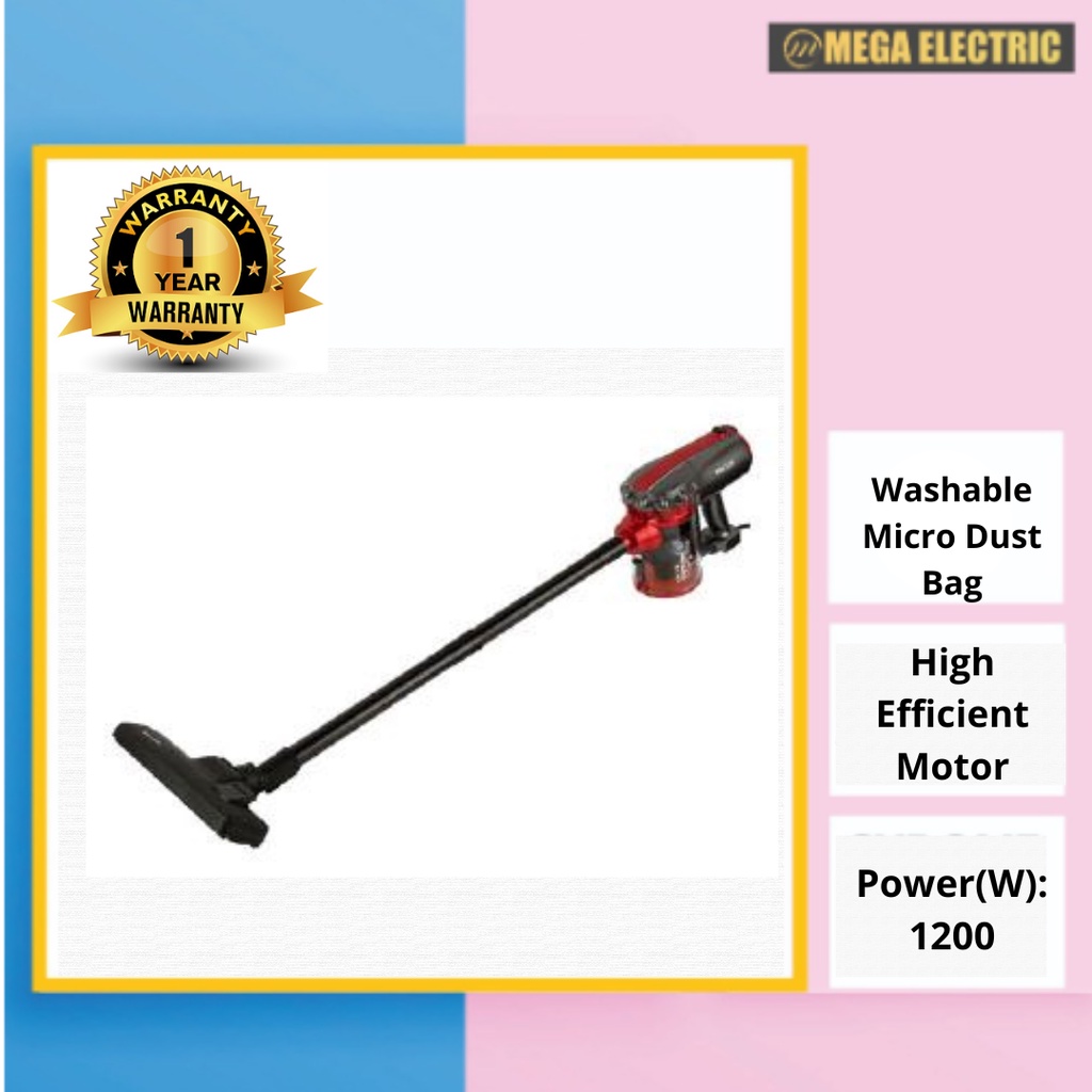 Milux Cyclonic Handheld Vacuum Cleaner MVC821 Shopee Malaysia