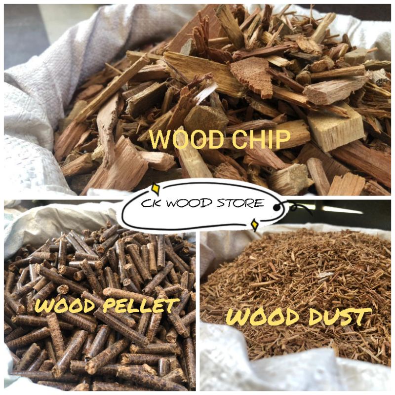 5kg+ KAYU ARANG/WOOD MULCH/WOOD CHIP/WOOD DUST/WOOD PELLET(BBQ/ANIMAL