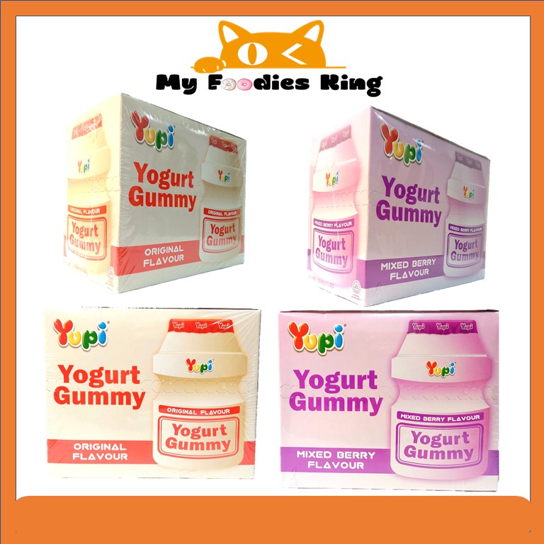 480g YUPI Yogurt Gummy Original Flavour / Mixed berry Flavour [ My