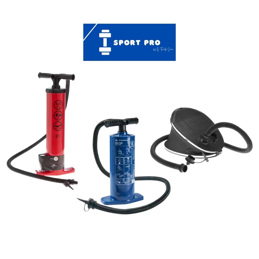 Decathlon / Air Pump / Camping Inflatable Mattress Pump / Double Action