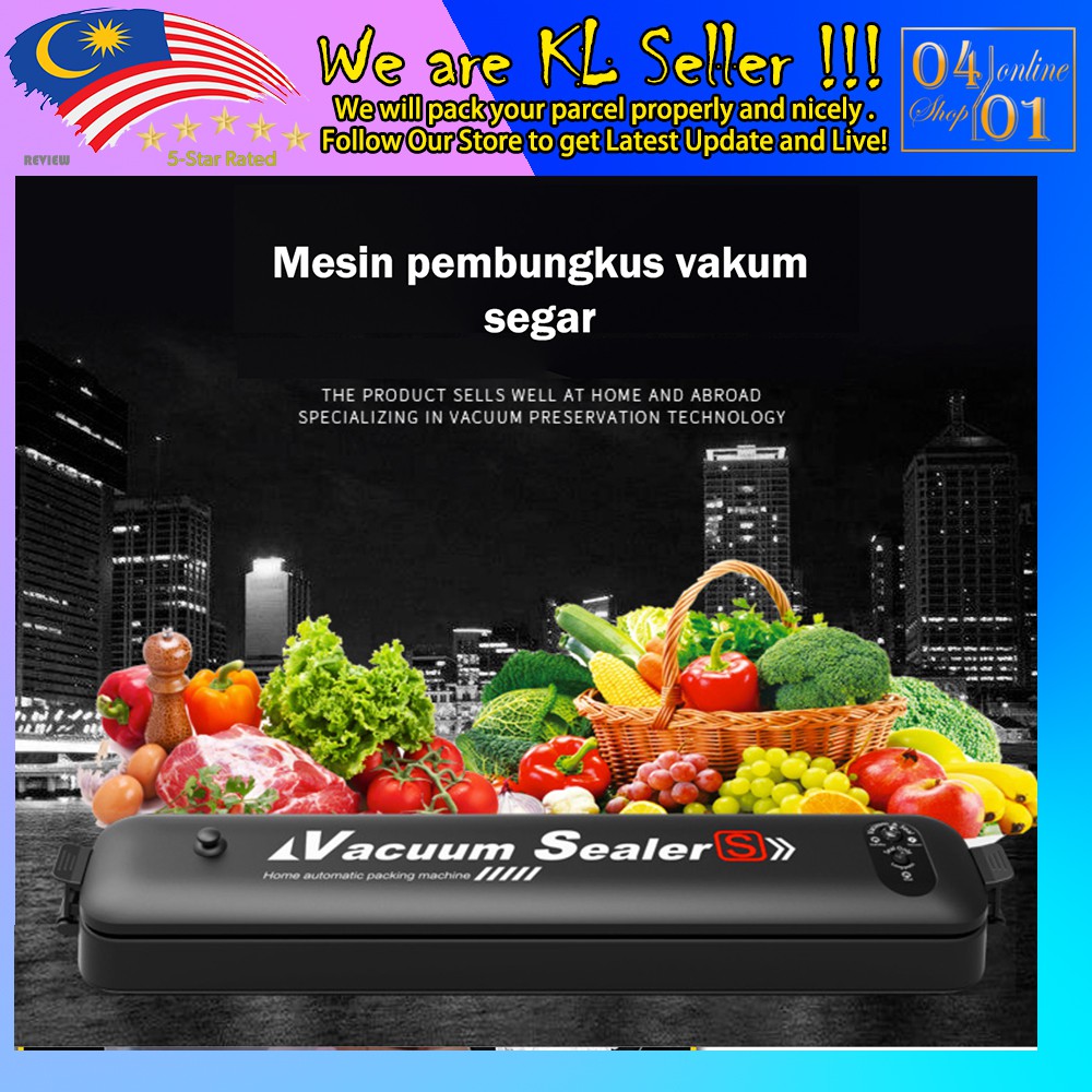 Sealer Z Kitchen Automatic Vacuum Seal Fresh Food Saver Vacuum Sealer