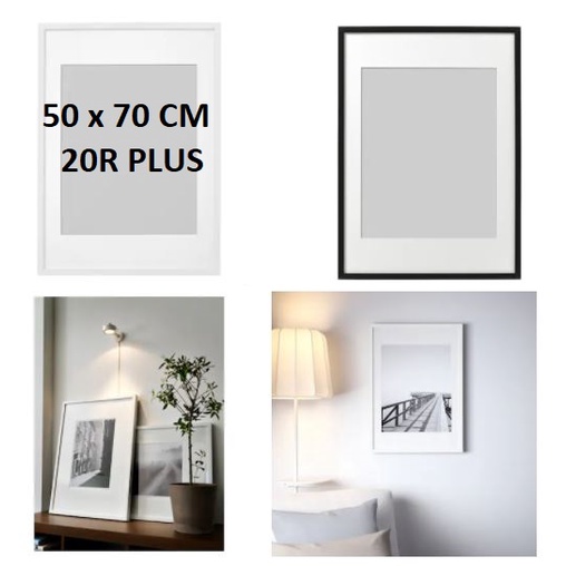 50 X 70 CM 20R Plus POSTER FRAME , RIBBA /MRODALM Solid Wood Picture