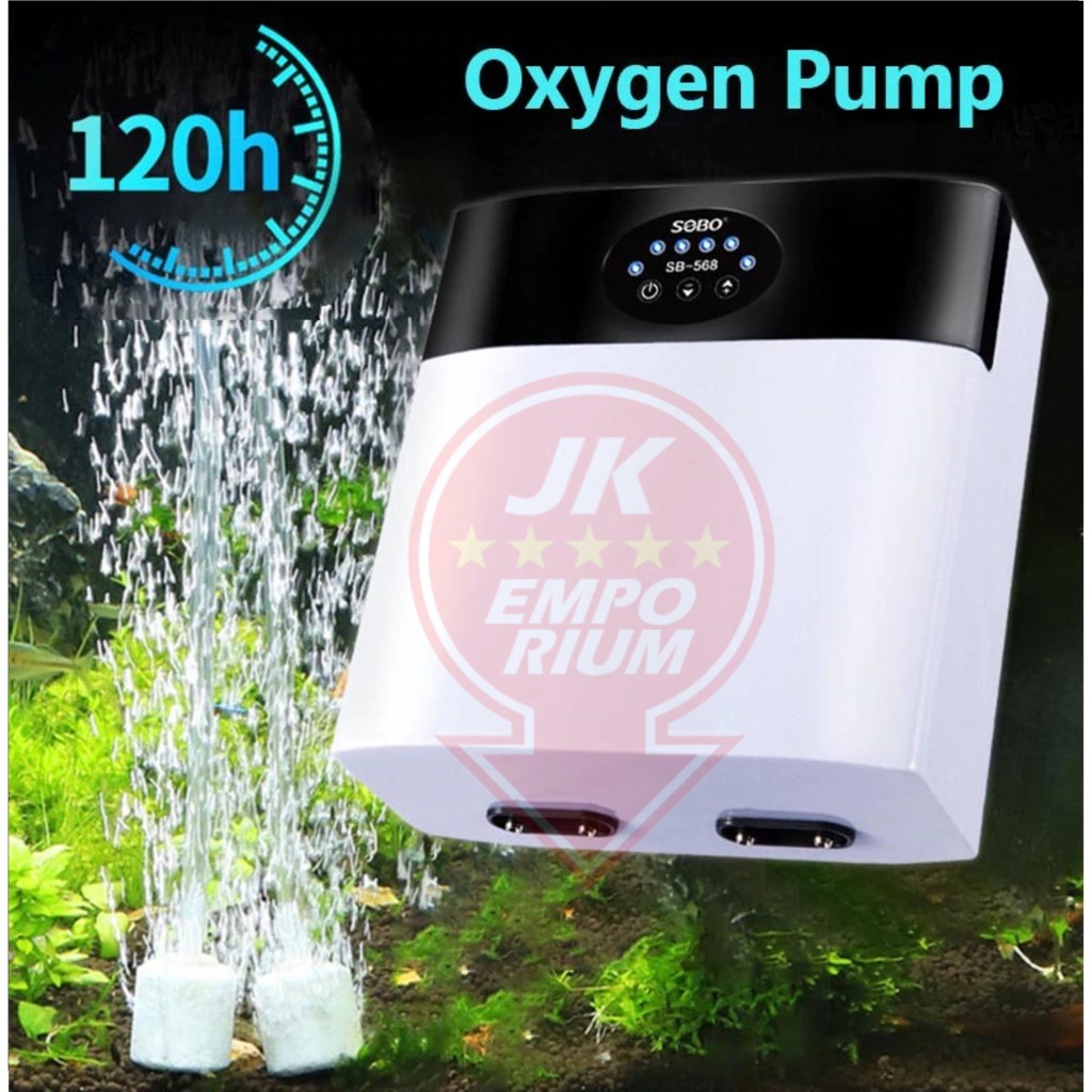 Sobo AC/DC Portable Air Pump Rechargeable Battery Adjustable SB 468 568