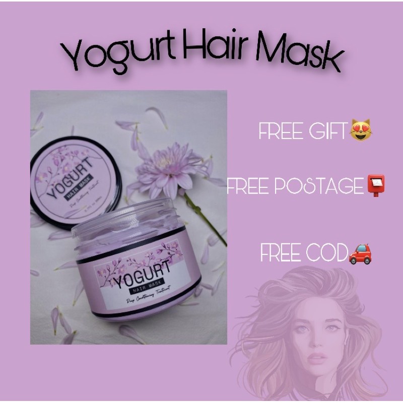 YOGURT HAIR MASK BY SA Shopee Malaysia