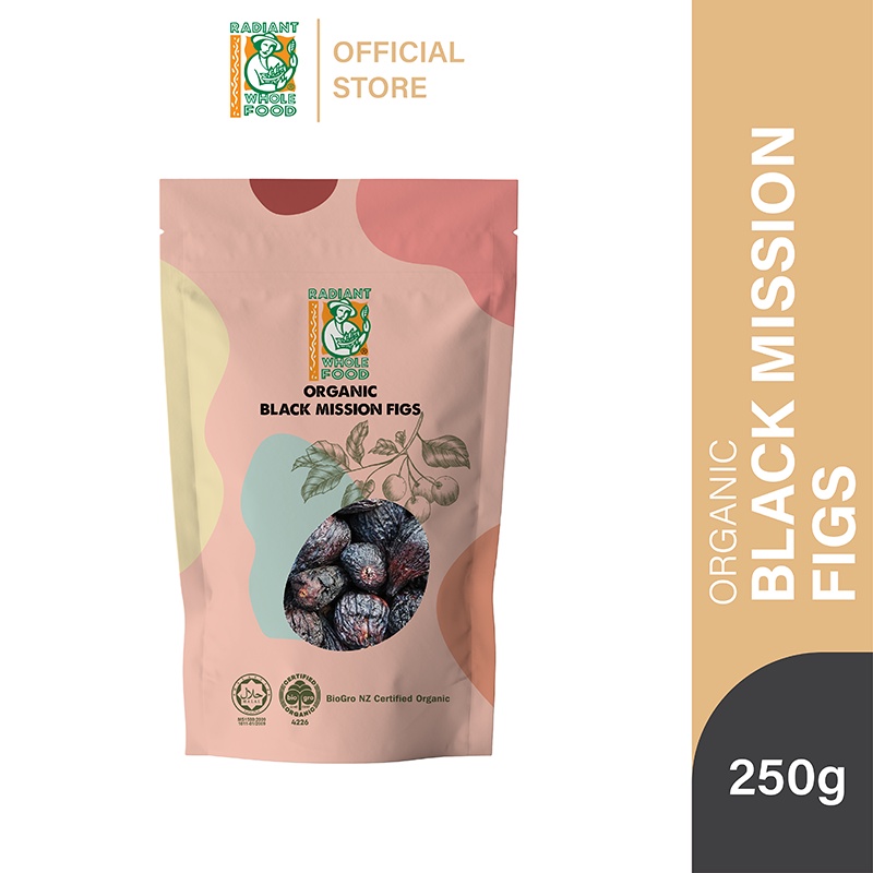 Radiant Organic Black Mission Fig (Gluten Free) 250g Shopee Malaysia