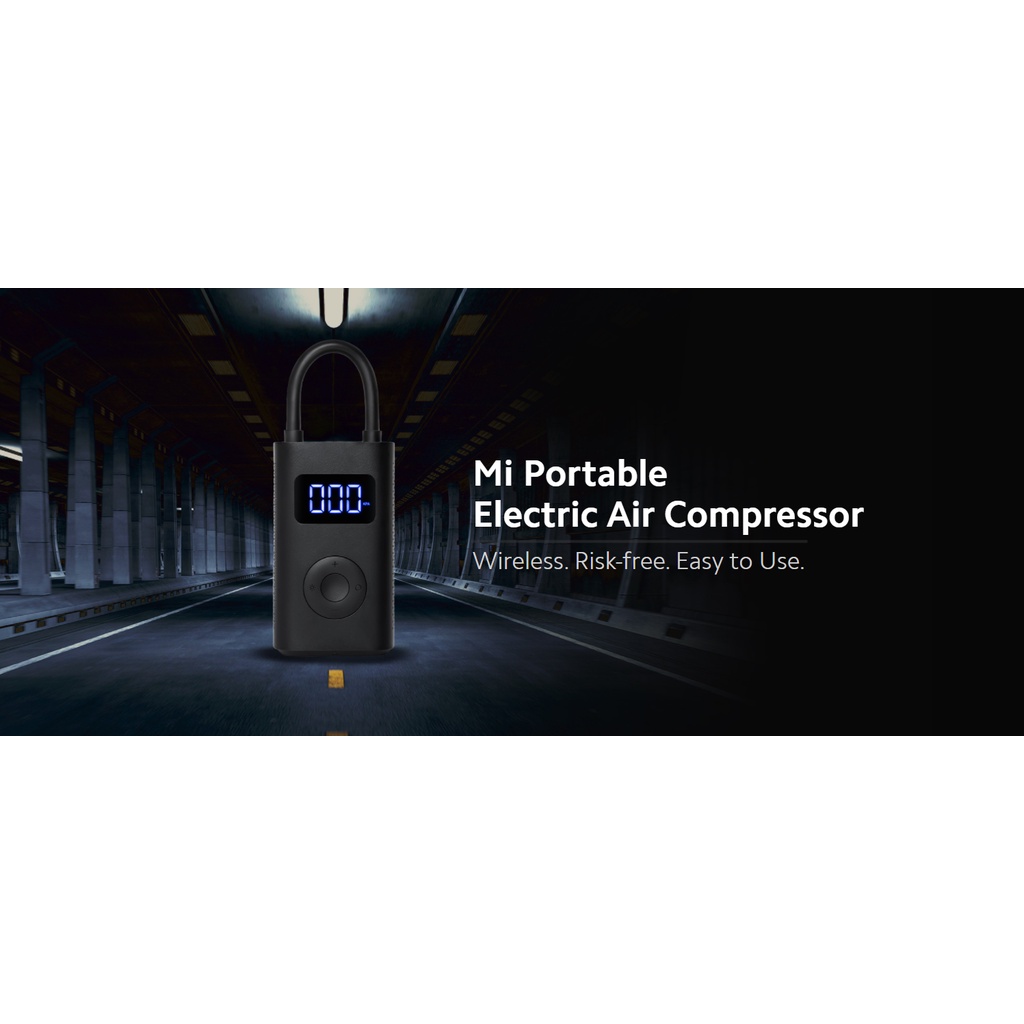 XIAOMI MI PORTABLE ELECTRIC AIR COMPRESSOR Shopee Malaysia