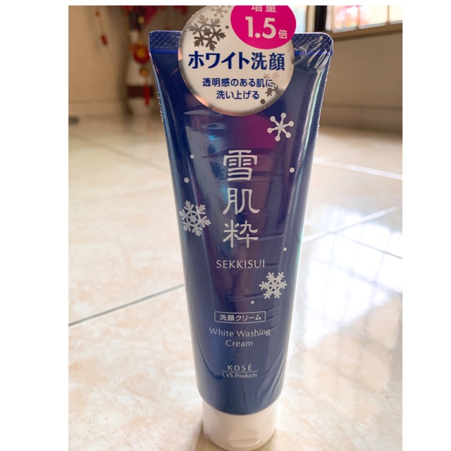 【Japan】Kose Sekkisui White Washing Cream 120g Shopee Malaysia