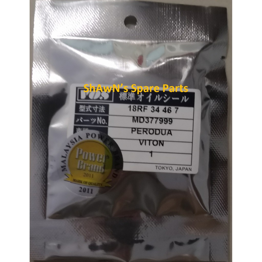 Timing Oil Seal Proton Waja Perodua Kelisa Kenari Viva Myvi 1.0 (34*46