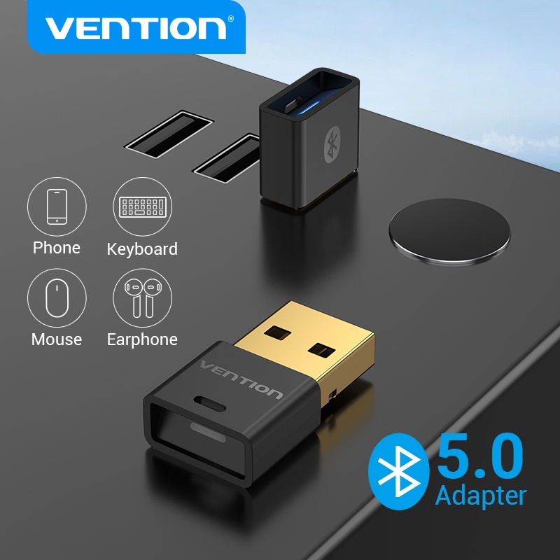 Vention USB Bluetooth 5.0 Wireless Adapter 20M Bluetooth Transmitter For Speaker Bluetooth