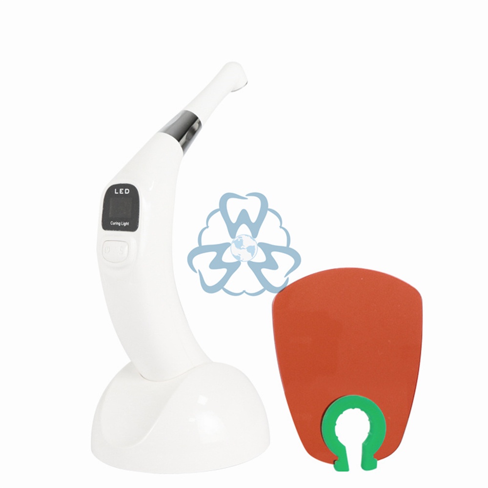 Newest Dental Cordless Led Curing Light 1 Second Curing Lamp horizontal