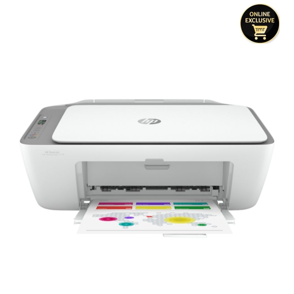 HP DeskJet Ink Advantage 2776 AllinOne Wireless Printer (Print Scan