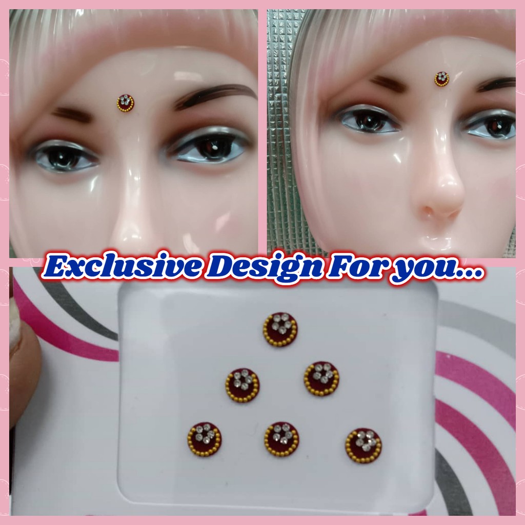 Ready Stock Bindi / Indian Bindi / Sticker Fashion Bindi / Indian