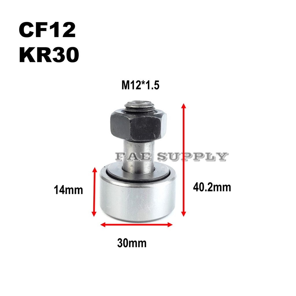 Cam Follower Needle Roller Track Bearing KR10 KR12 KR13 KR16 KR19 KR22