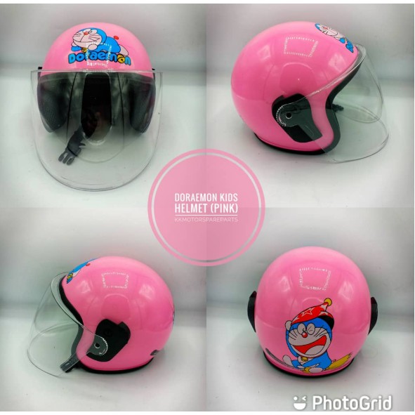 DORAEMON KIDS HELMET WITH VISOR Shopee Malaysia