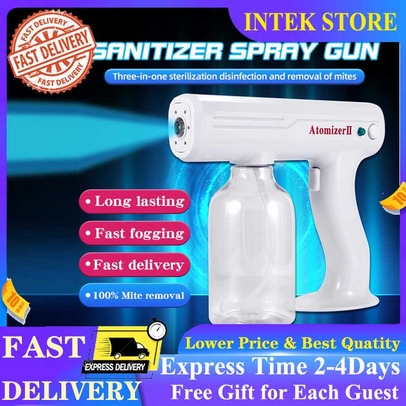 INTEK Spray Gun Sanitizer Nano Wireless Fogging Machine Light Nano