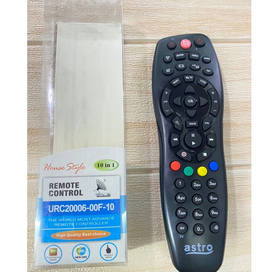 NEW MODEL SMART 10 IN 1 ASTRO REMOTE CONTROL STV DECORDER TELEVISION