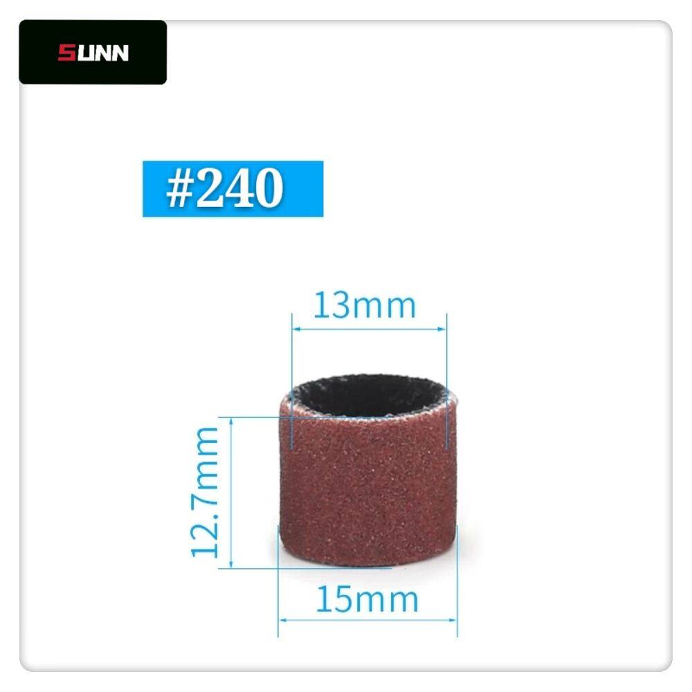 SUNN 3mm Mini Grinder Round Sandpaper Straight Drill Brush Rotary Tool