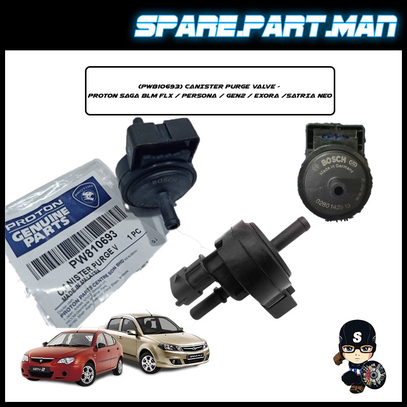 (PW810693) CANISTER PURGE VALVE PROTON SAGA BLM FLX / PERSONA / GEN2 / EXORA /SATRIA NEO