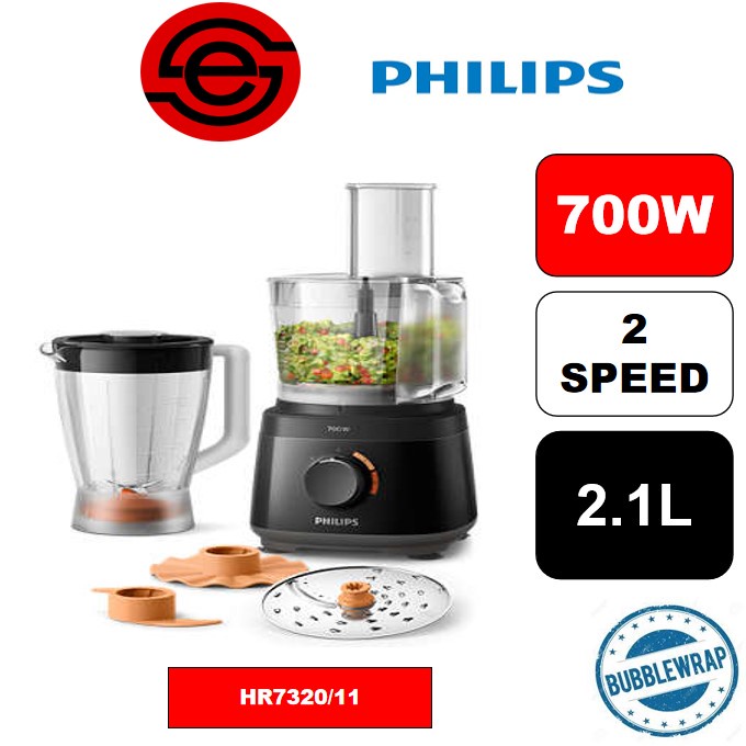 Philips Daily Collection Compact Food Processor HR7320 (HR7320/11) Shopee Malaysia
