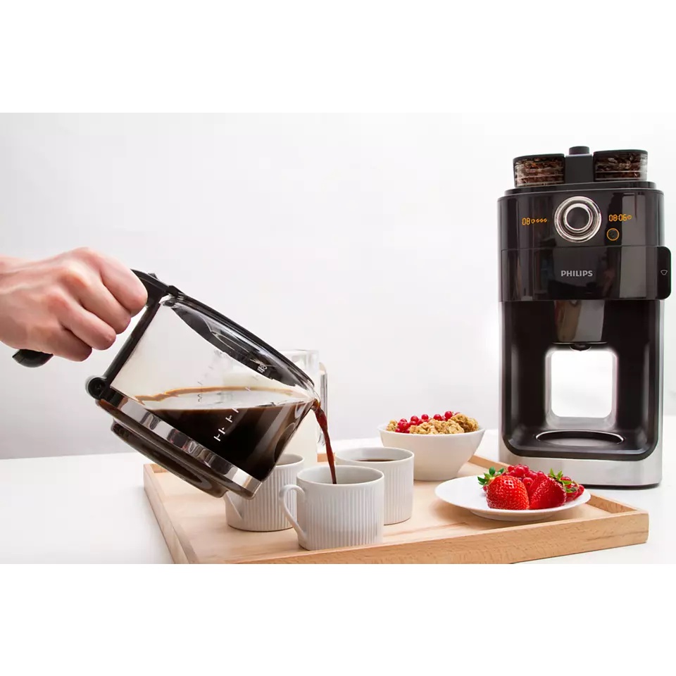 Philips HD7762/00 Grind & Brew Coffee Maker Shopee Malaysia