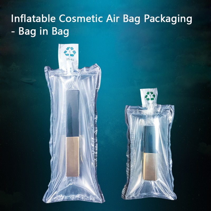 50pcs Inflatable Bubble Wrap Plastic Air Packaging Cosmetic Packaging