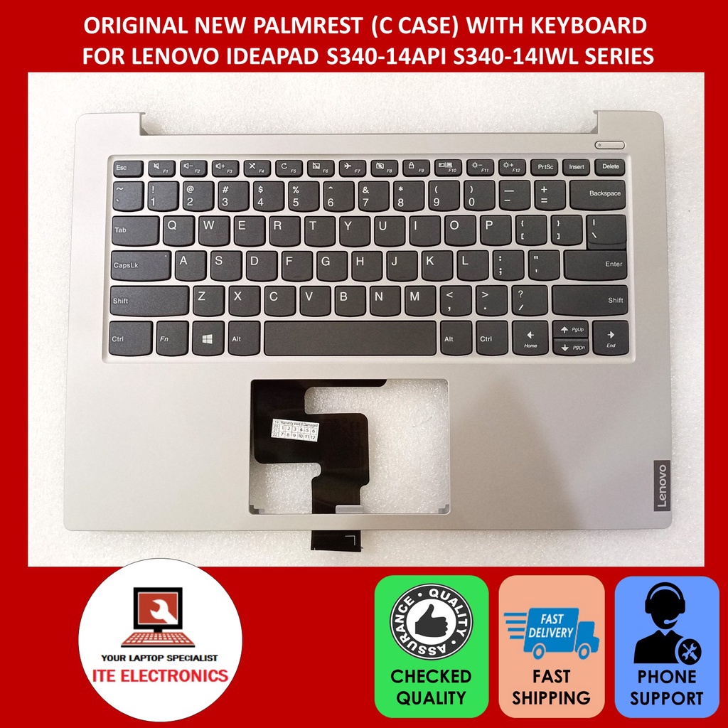 ORIGINAL NEW LENOVO IDEAPAD S34014 S34014API S34014IWL S34014IIL SERIES PALMREST C CASE